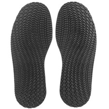 Shoe Sole Repair Rubber Anti-Slip Soles, Boot One Size Customizable , Black