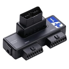 OBDII Splitter with Rotatable Male Port, -B33 1 Male Splitter to 2 1 PACK