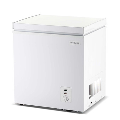 Frigidaire 2.1 Cu. ft. Garage Ready Chest Freezer, Compact Deep Freezer in White