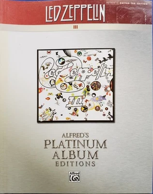 Led Zepplin III 3 Guitar Tab Piano Sheet Music Song Book - Bild 1 von 4