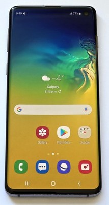Samsung Galaxy S10 SM-G973F/DS 512GB DUAL SIM Smartphone Unlocked Open Box Black