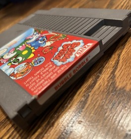 Vintage Bubble Bobble (Nintendo NES, 1988) with manual ~ Authentic 