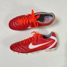 Nike Tiempo Flight FG Pro 2013 Leather Football Boots Soccer Cleats US 11 EUR 45