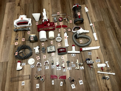 Replacement parts for Shark Rotator NV501 Vacuum (S)