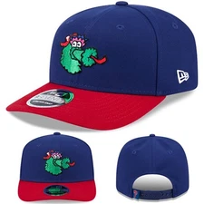 New Era Philadelphia Phillies 970 Blue Snapback Hat MLB Stretch Snap 2 tone Cap