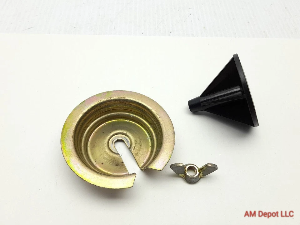 2002 BMW 330ci 325ci 325i 330i E46 Juego de almohadillas de tuerca de mariposa de soporte de amarre de neumático de repuesto  Foto 4 de 4