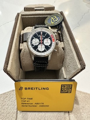 eBay Live- Breitling Top Time B01 41mm Deus Strap AB0176 Unworn - XB31