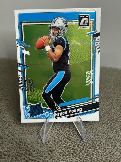 2023 Panini Donruss Optic Carolina Panthers Bryce Young #213 Rated Rookie