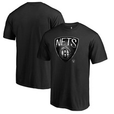 Men's Black Brooklyn Nets Midnight Mascot T-Shirt