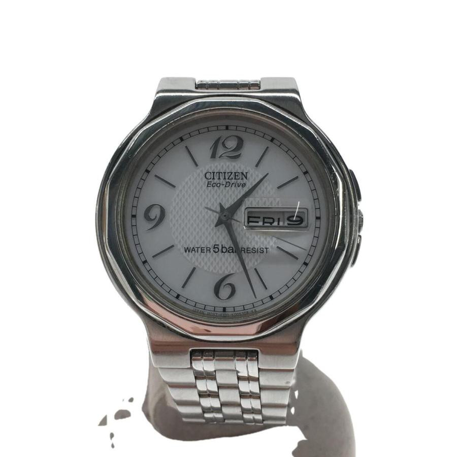CITIZEN ee100-k003334 White 4x3.6cm Used Watch #2104