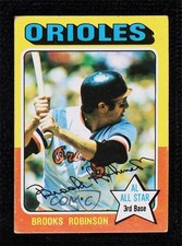 1975 Topps Mini Brooks Robinson #50 HOF 0a5t