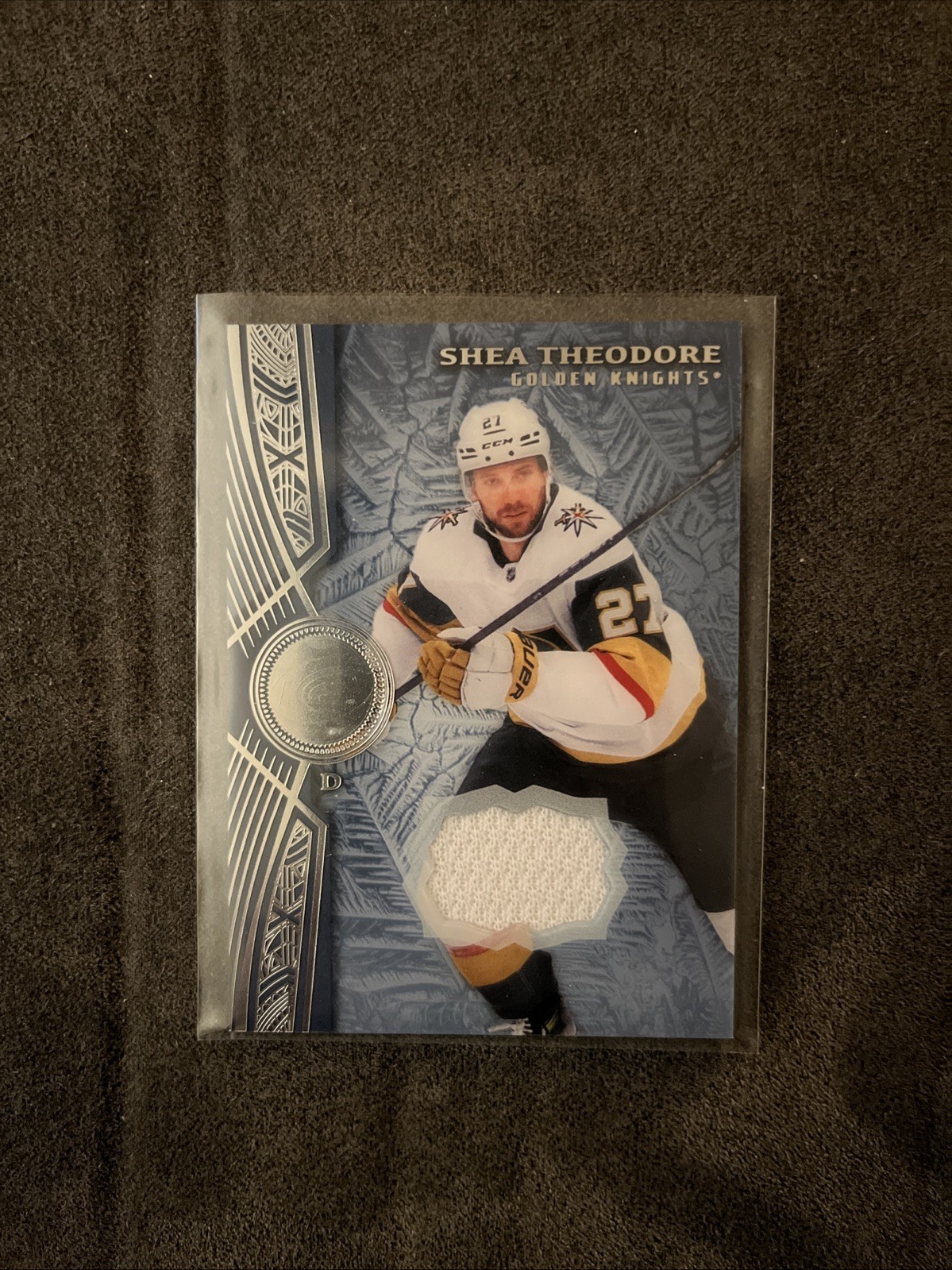 Shea Theodore 2025-26 Upper Deck Ice  Jersey Patch