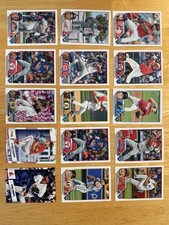 Topps 2023 Series 1 MLB Baseball Card Lot 15 Cards Alvarez Kelenic Ortiz rookies
