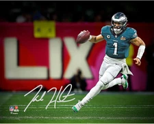 Jalen Hurts Philadelphia Eagles Super Bowl LIX Champions Signed 8" x 10" Photo