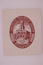 APS Buffalo 1940 American Philatelic Society Post Office Souvenir Label