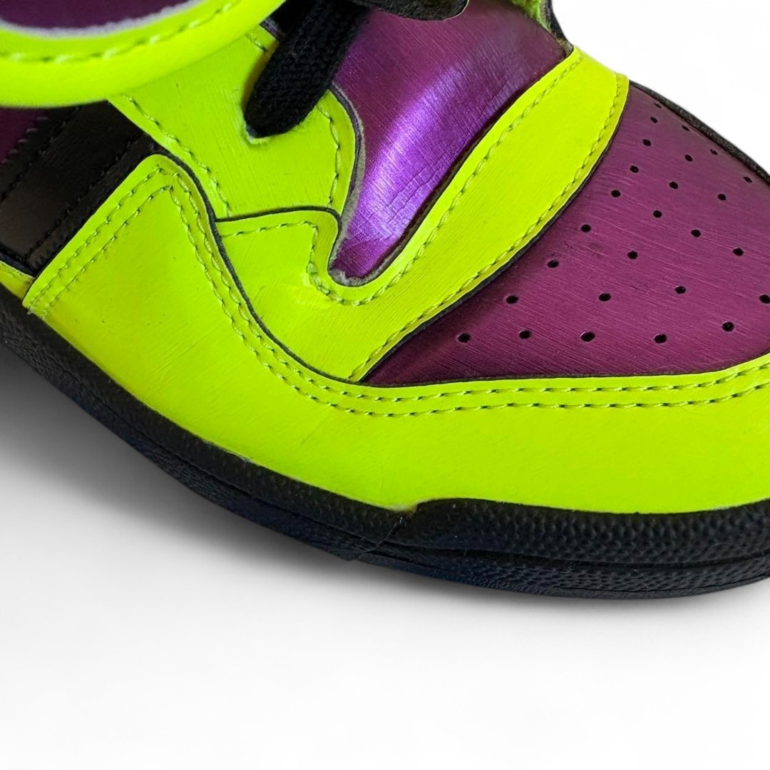 靴 adidas by JEREMY SCOTT colorful tongue Amazon.com | adidas Originals Jeremy Scott Men's ZX Flux Tech