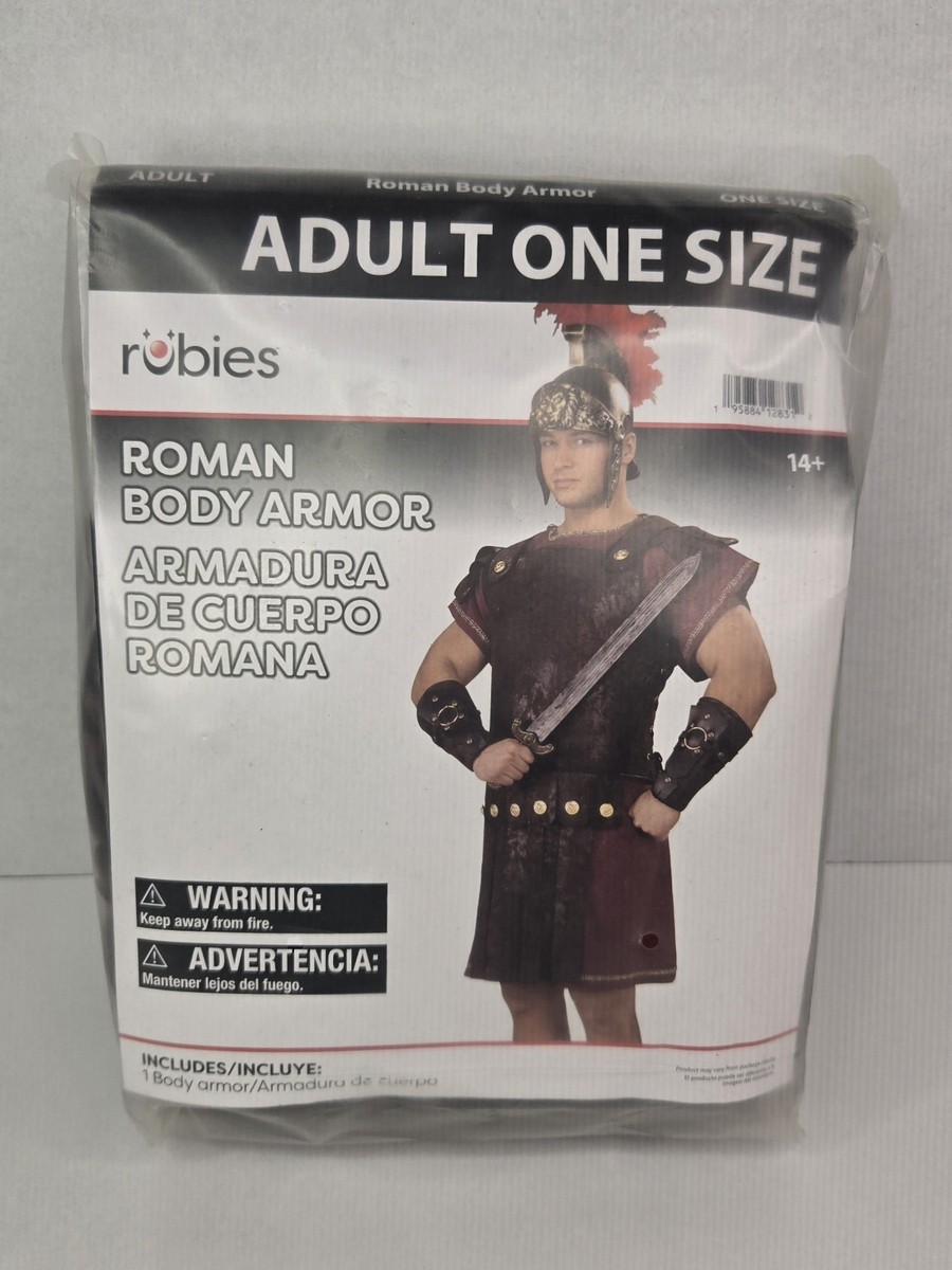 ユウ Rubies Teens or Mens Roman Body Armor Costume Accessory Adult One