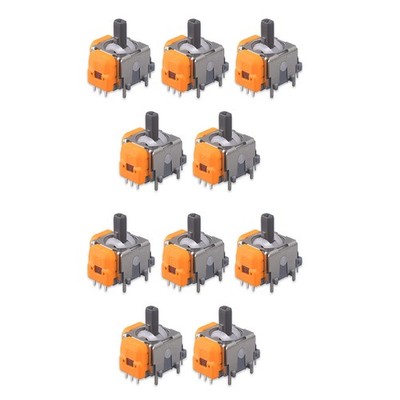 10Pcs 3D Hall Effect Analog Joystick For PS5 Dualsense Controller Accessories