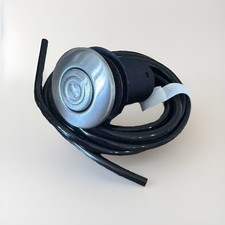 InSinkErator replacement air switch in brushed chrome. Genuine Parts.