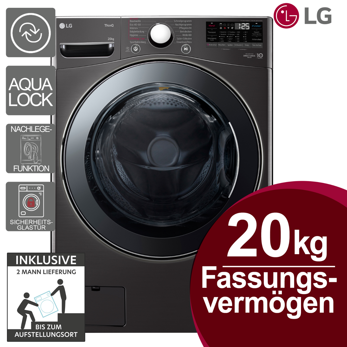 Aufhängungsfeder Für LG Waschmaschinen - Ersatzfeder 4970FR2084Z Für Frontlader