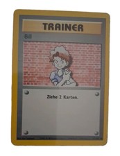 Bill 91/102 Trainer Pokemon Vintage TCG Excel...