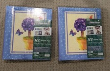 TWO NEW Pioneer Magnetic 3-Ring Photo Albums 100 Page Blue New Sealed Vintage