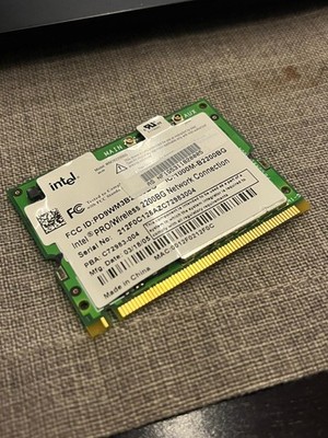 Intel PRO/Wireless 2200BG Network Connection Mini PCI card