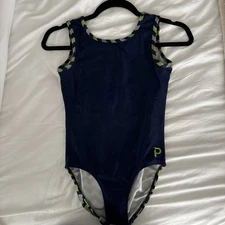 Plum Practicewear Multicolor Gymnastics Leotard Size AM