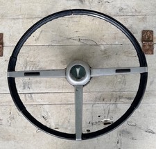 1967 1968 Pontiac Gto Lemans Tempest Firebird Black Steering Wheel Assembly Gm