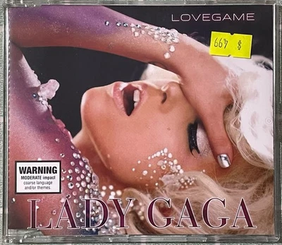 Lady Gaga LoveGame Pop CD Single 2009 Interscope Records - image 1 of 2