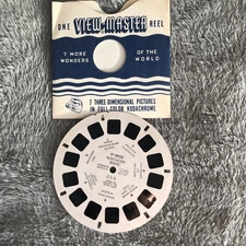 Vintage View Master Slide Picture Reel Maine USA. Northern