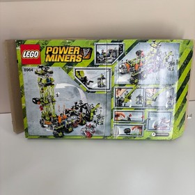 Lego Titanium Command Rig 8964 Power Miners 100% Complete Set 5 Minifigures Toy