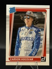 2022 Nascar Donruss Carson Hocevar Rated Rookie Card
