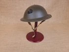 Reproduction US Military WWI WW1 M1917 Helmet W/ Marine Corps USMC Eagle Badge