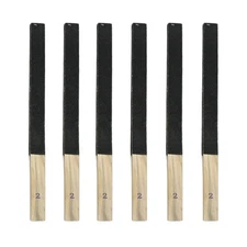 6 Pack 9-1/2" x 3/4" Grit 2 Polishing Paper Emery Sticks -  Jewelry Making