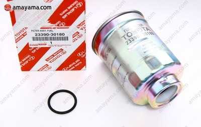 Toyota OEM 23390-30180 Diesel Fuel Filter 5L 1KD 1KZ Prado Hilux