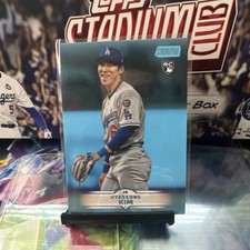 Topps Stadium Club Hyesong Kim Los Angeles Dodgers Rookie #200 Light Blue