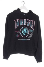 H&M Felpa con cappuccio Donna Tuta da ginnastica Taglia IT 42 nero stile casual