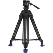 Benro A673LL Lightning Lock Tripod AL 75mm Bowl w BV6HPLUS Head 40hrs Case