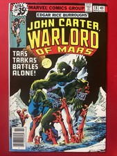 John Carter, Warlord of Mars 18 VF 1st Frank Miller at Marvel. C Pix, Notes.