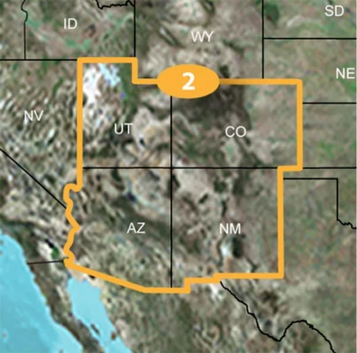 TOPO US 24K South-West microSD / SD-Karte GPS Karte Karte Utah, CO, AZ, NM.= - Bild 2 von 3