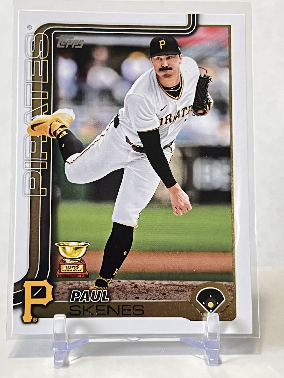 Paul Skenes 2025 Topps Series 1 #98 Pittsburgh Pirates Baseball