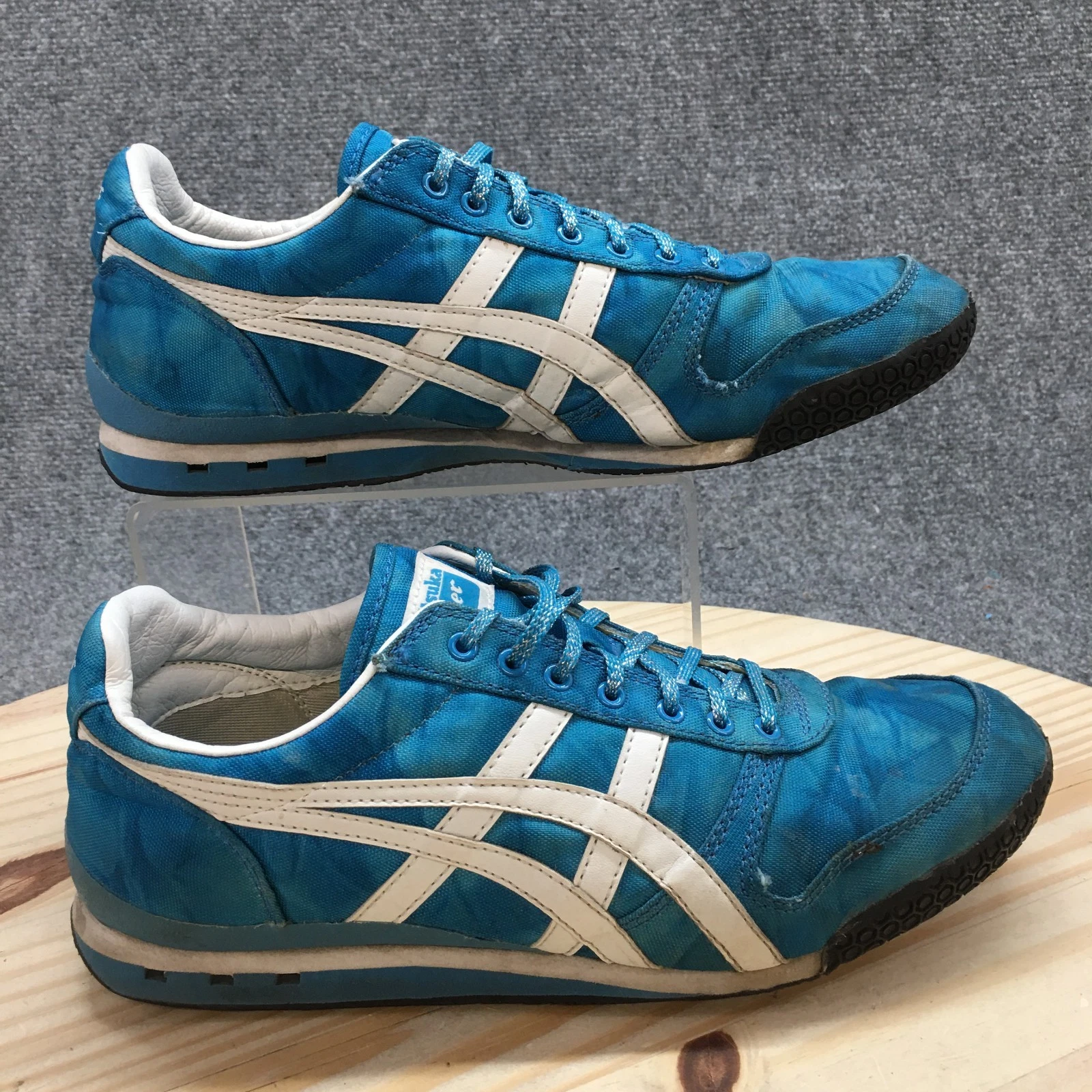 ASICS Onitsuka Tiger Sneaker Donna 10 Blu Ultimate 81 Atletica Allacciata Casual D58BK