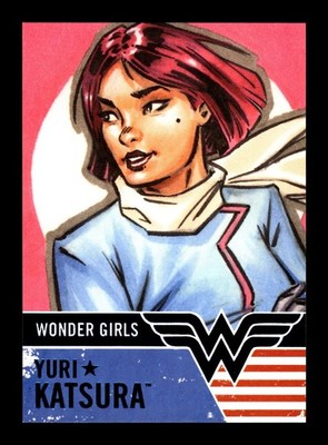 601. bombshells series 3 . #WG5    Yuki Katsura . Wonder Girls . 2019 . PWE