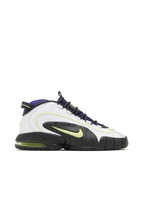 NIKE AIR MAX PENNY 1 WHITE PURPLE BLACK GREEN MEN'S SIZE 13 CASUAL BASKETBALL 