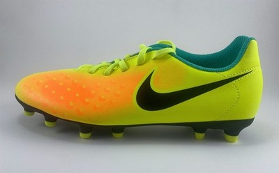 NIKE MAGISTA OLA II VOLT/BLACK/ORANGE YELLOW CLEATS SOCCER FOOTBALL US MEN SIZES