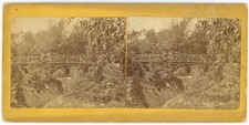 MISSOURI SV - St Louis - Footbridge in Park - Crocker & Co 1860s VERY RARE!!