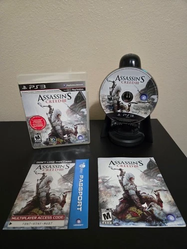 Assassin's Creed III - Ps3 - Complete in Case - Tested/working