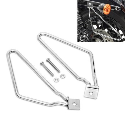 Satteltaschenhalter Universal Craftride Chrom
