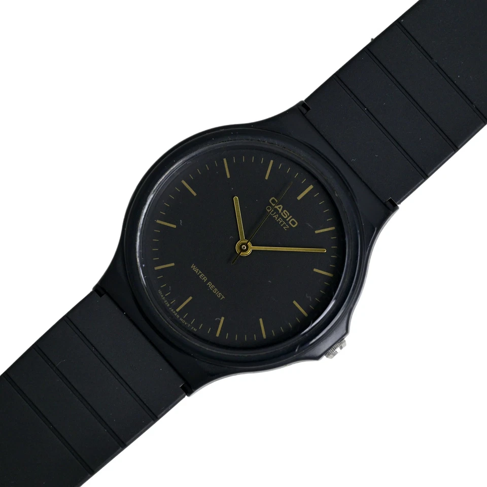 Casio Classic Analog Quartz Black Resin Strap Watch - Image 2 of 4